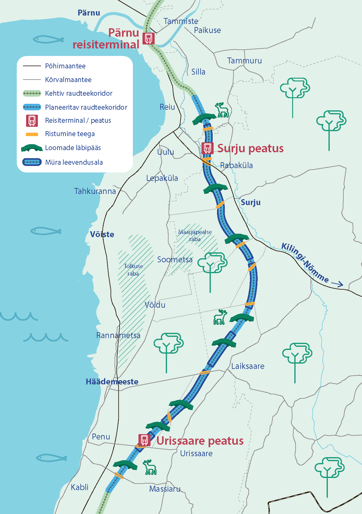 Kärt Mae, Rail Baltic Estonia keskkonnajuht Kuigi Rail Baltica trassil käivad juba ehitustööd kõigis kolmes riigis, on Eesti piires siiski veel üks lõik, kus ra